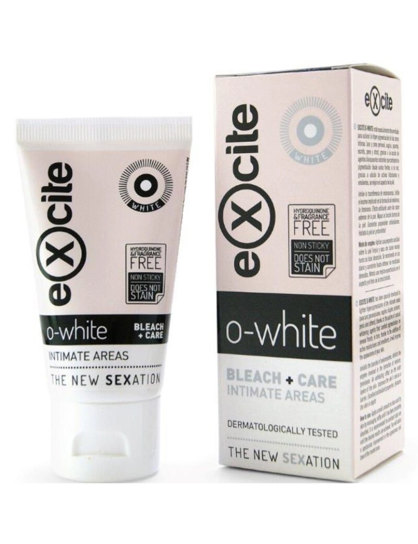 imagem de EXCITE - O WHITE BLEACH + CUIDADO ÁREAS ÍNTIMAS 50 ML1