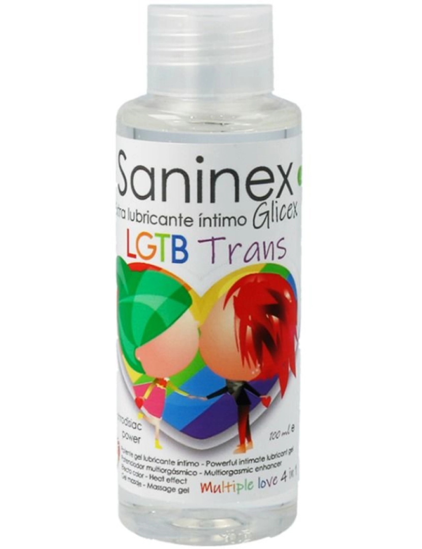 imagem de SANINEX EXTRA INTIMATE LUBRIFICANTE GLICEX TRANS 100 ML1