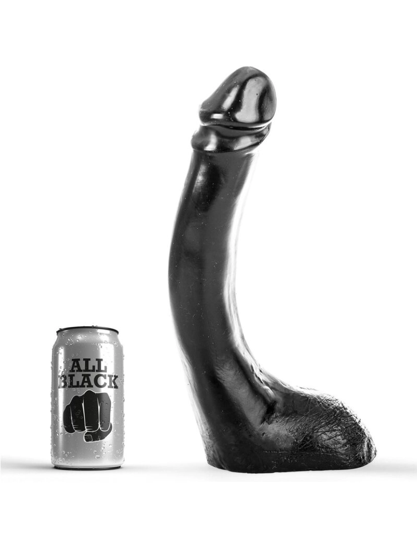 imagem de ALL BLACK DILDO 29CM FISTING1