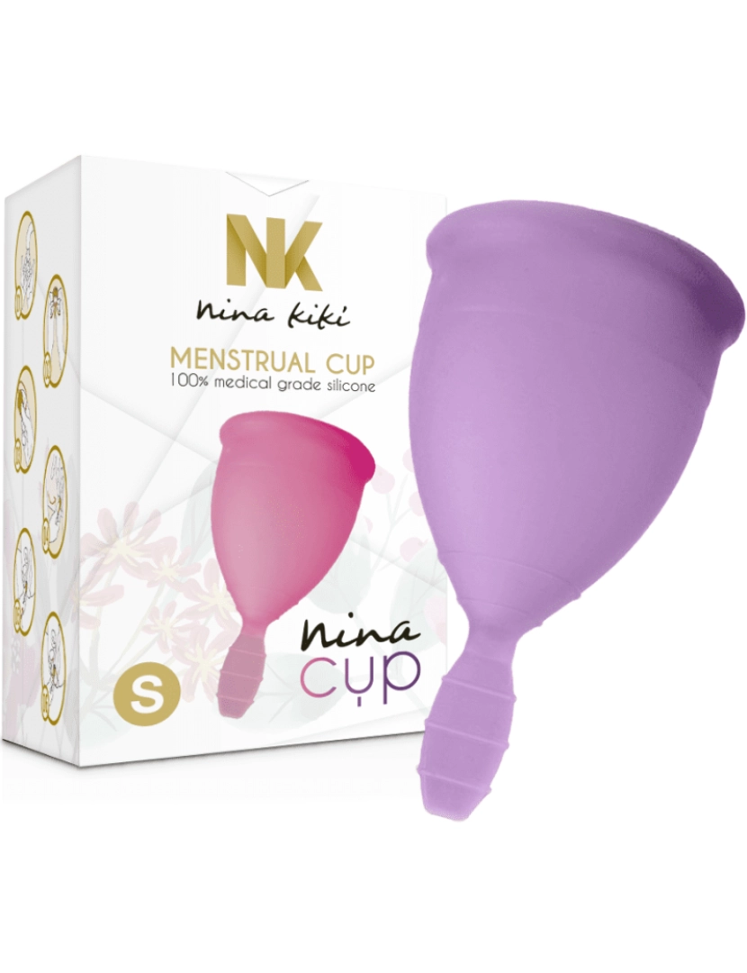 imagem de NINA CUP MENSTRUAL CUP SIZE S LILAC1