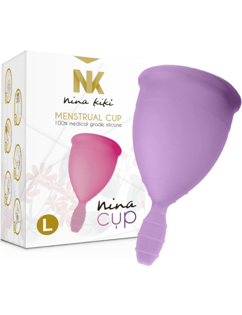 imagem de NINA CUP MENSTRUAL CUP TAMANHO L LILAC1