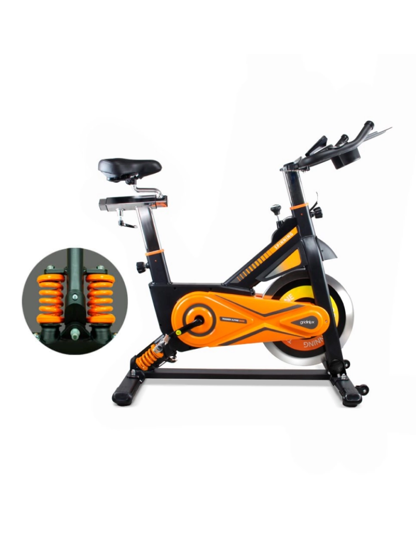 imagem de Bicicleta de Spinning Trainer ALPINE 85001