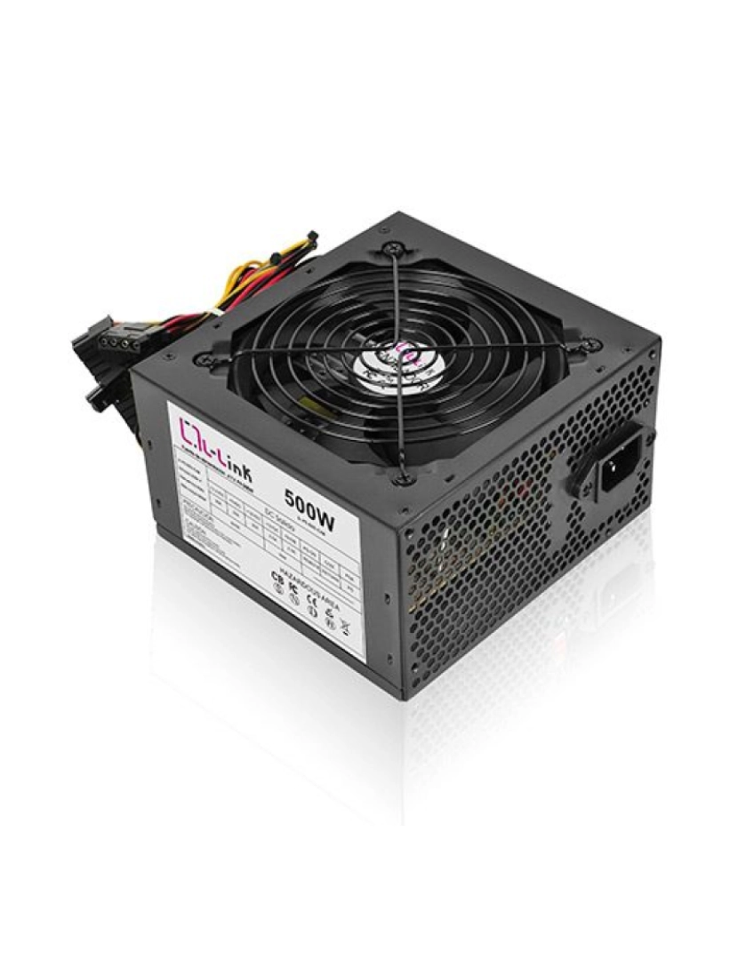 imagem de FUENTE DE ALIMENTACION ATX 500W L-LINK LL-PS-500 20/24 12x11