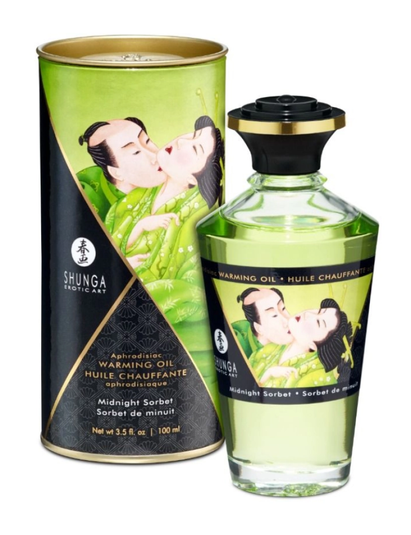 imagem de SHUNGA APHRODISIAC WARMING OIL MIDNIGHT SORBET 100 ML1