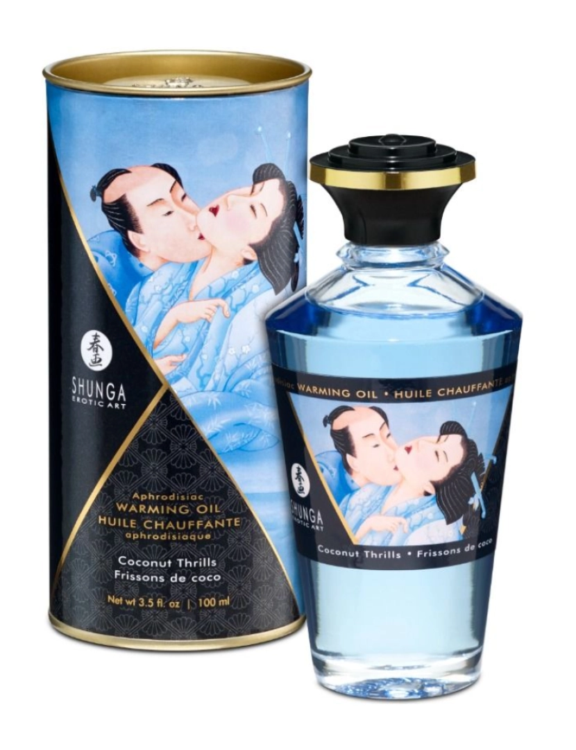 imagem de SHUNGA APHRODISIAC WARMING OIL COCONUT 100 ML1