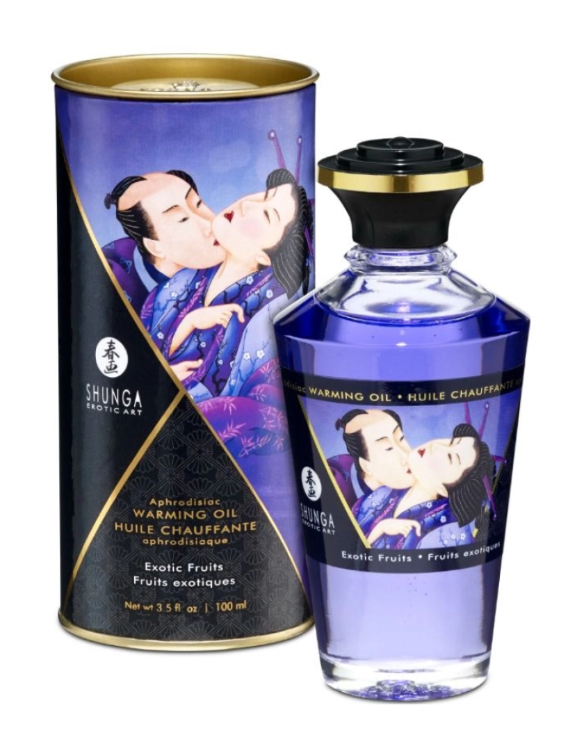 imagem de SHUNGA APHRODISIAC AQUECIMENTO ÓLEO FRUTAS EXÓTICAS 100 ML1