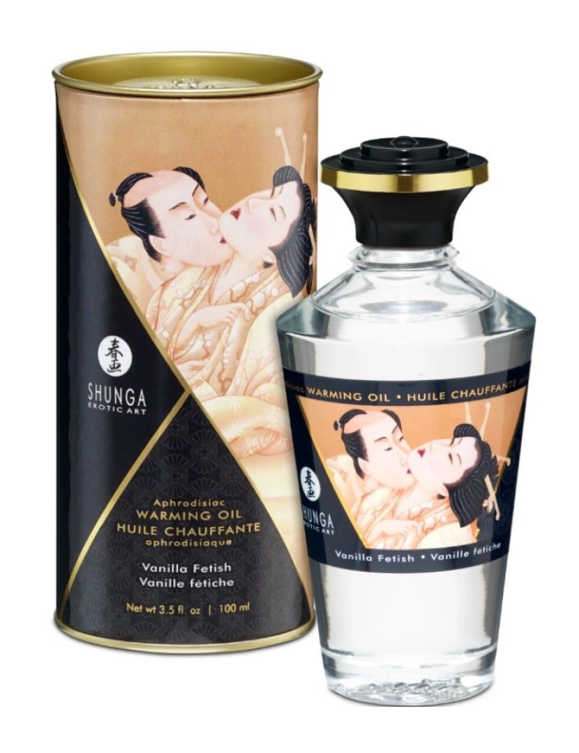 imagem de SHUNGA APHRODISIAC WARMING OIL FETISH VANILLA 100 ML1