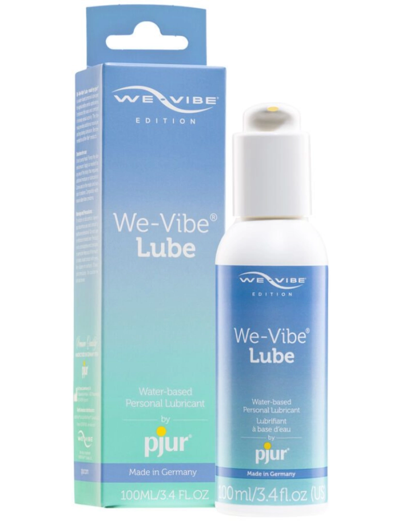 imagem de WE-VIBE BY PJUR LUBRIFICANTE À BASE DE ÁGUA 100 ML1