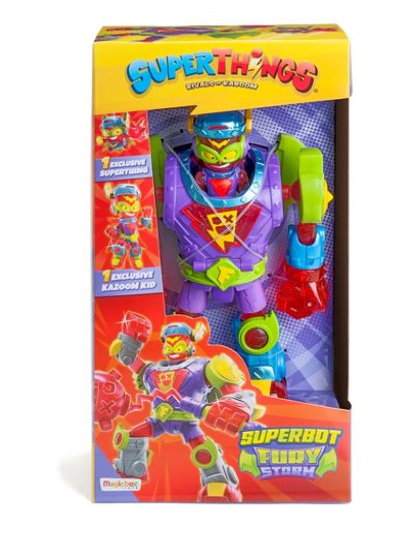 Creative Toys - Superthings Superbot Fury Storm Stsrrumint0101