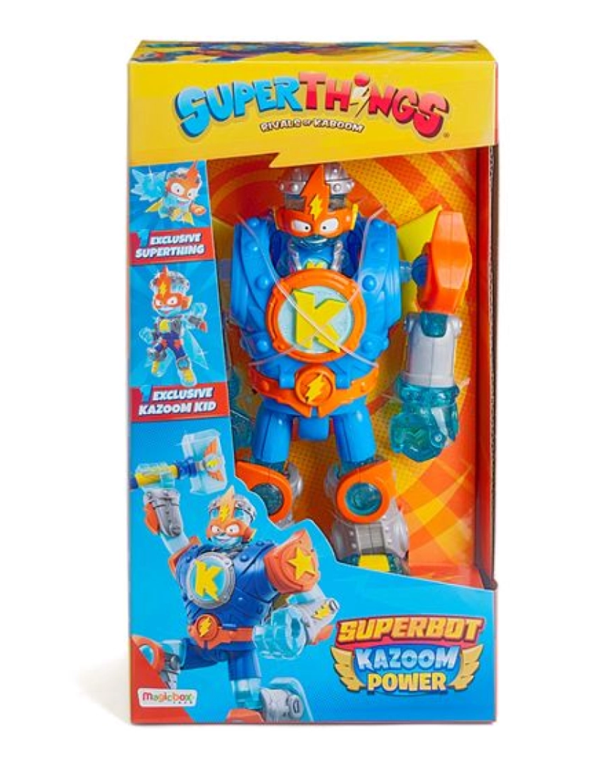 Creative Toys - Superthings Superbot Kazoom Power Stsbbatint0101