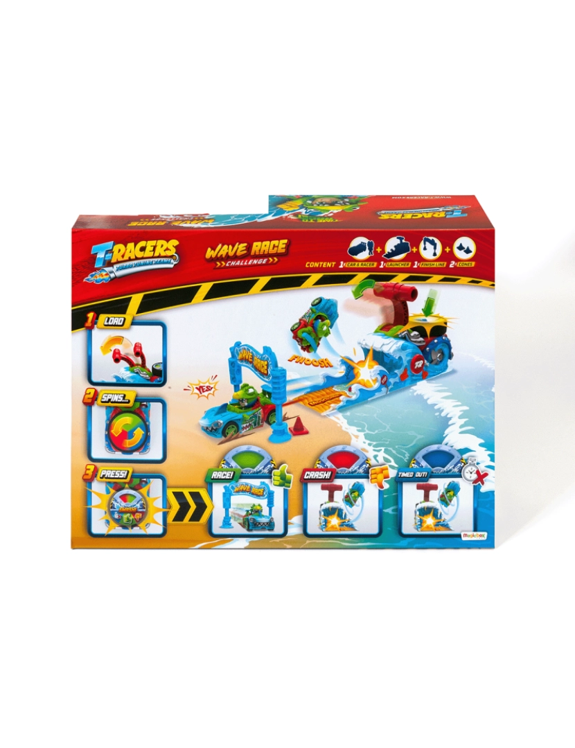 imagem de T-Racers S Playset 1X2 Wave Race M221666Qy2