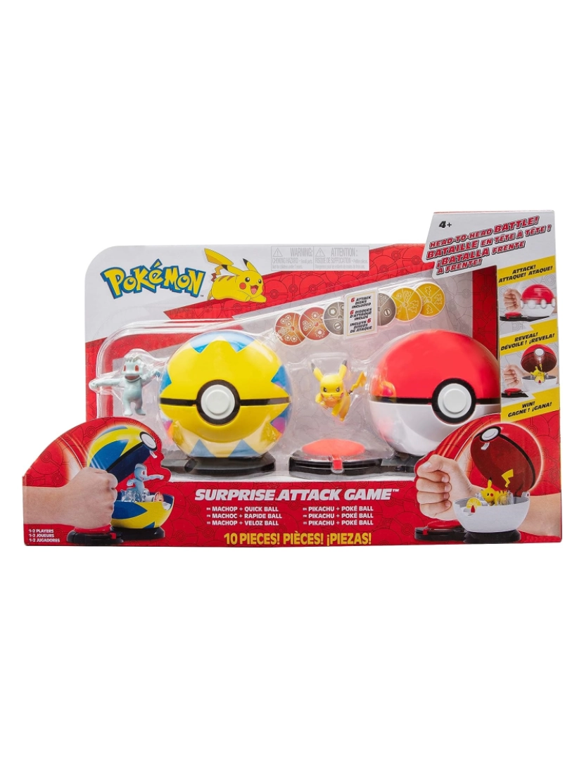 Creative Toys - Pokemon Jogo Ataque Sorpresa Pkw3165