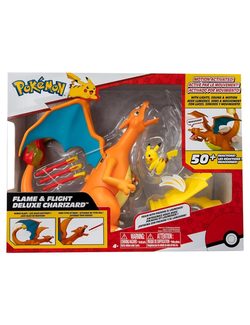 Pokemon - Pokemon Charizard Vs Pikachu Pkw2731