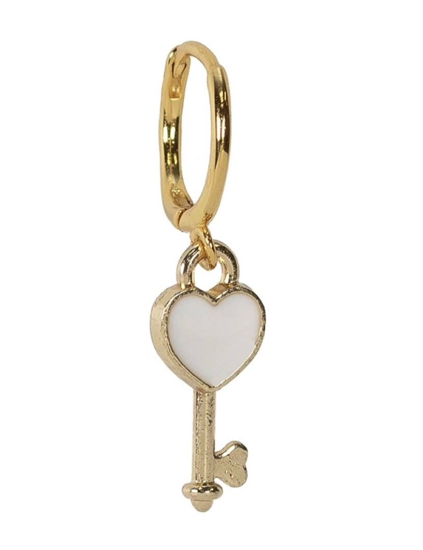 imagem de Branco Keyheart Ouro1