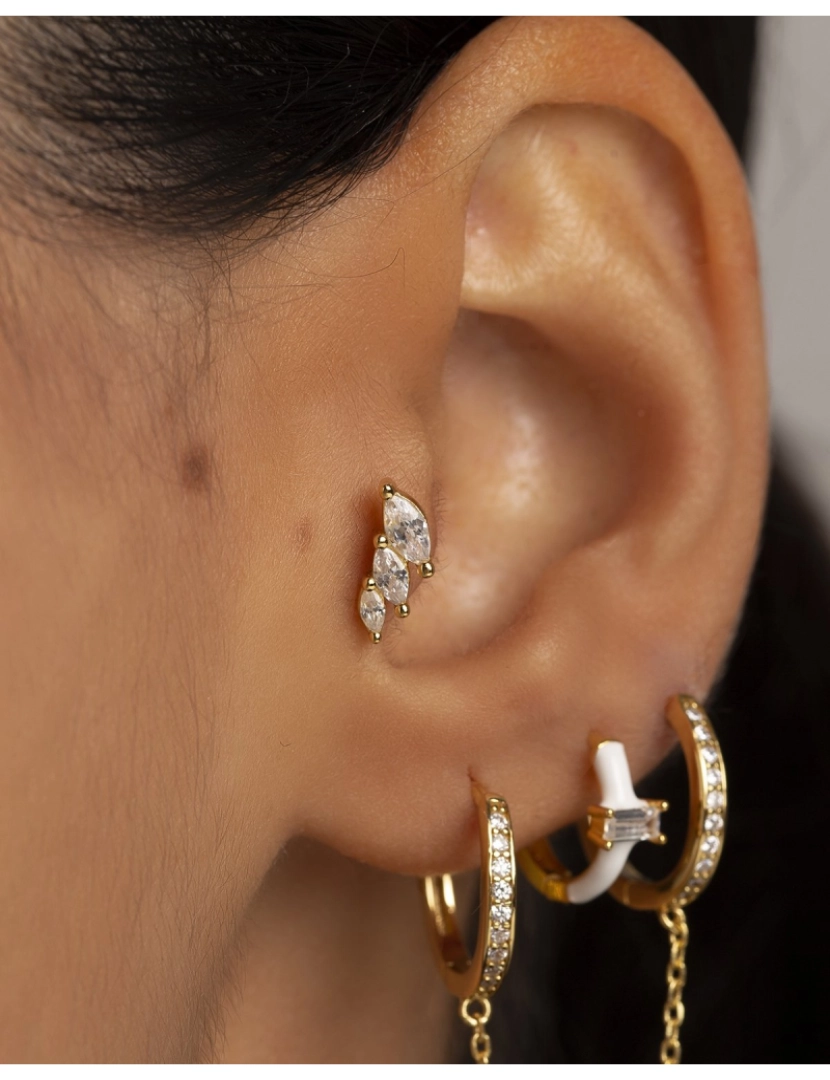 imagem de Marquise Piercing Ouro2