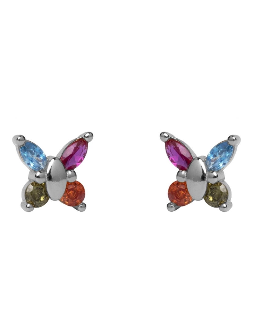 imagem de Multicolor borboleta prata1