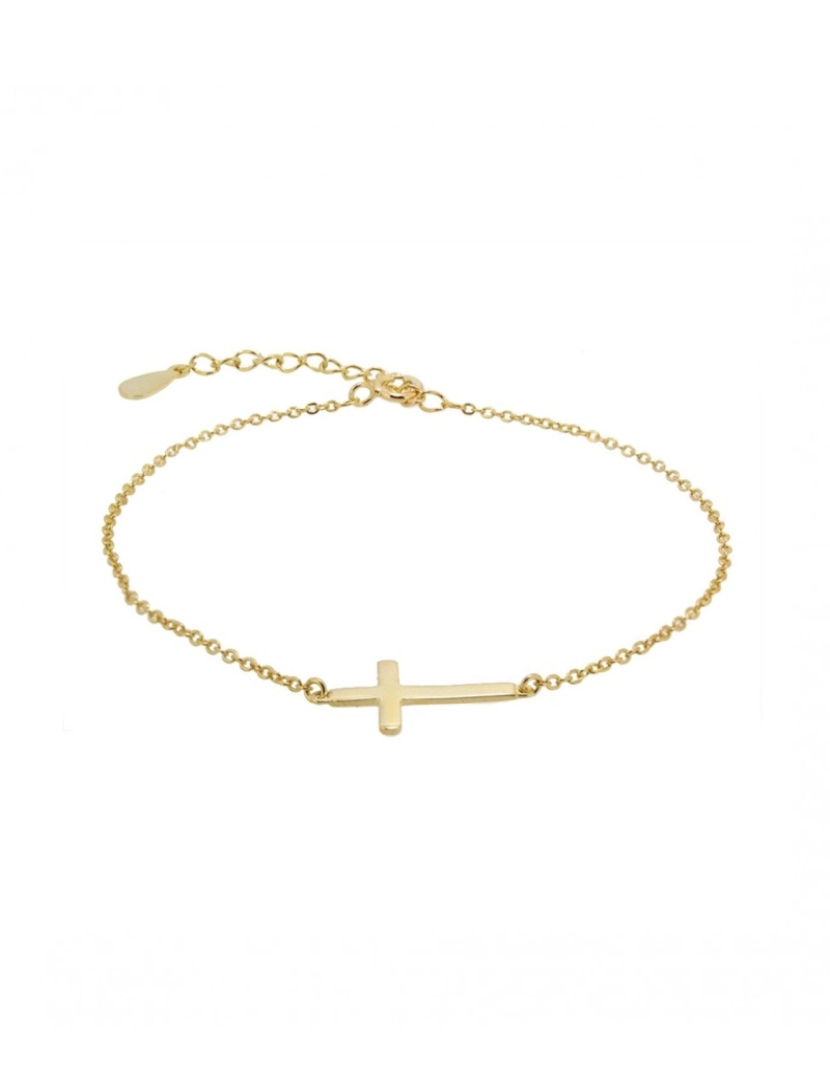 Trium - Sideways Cross Gold