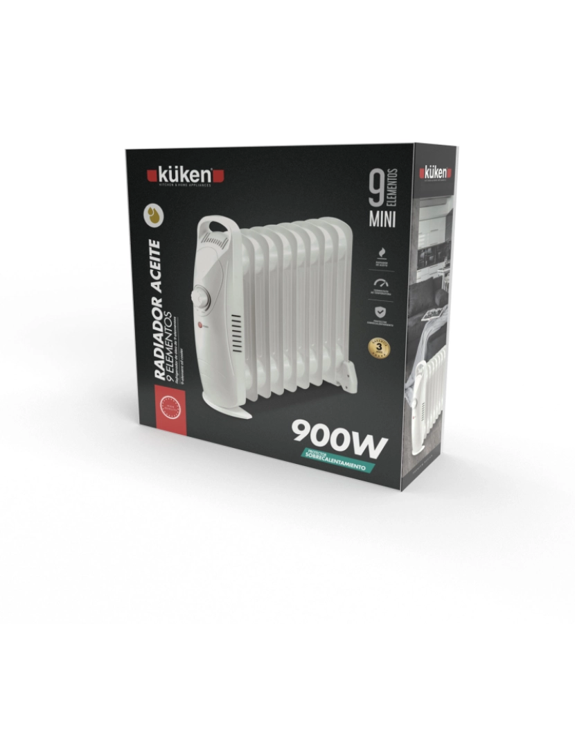 imagem de 900W.Mini Oil Radiator 900W2