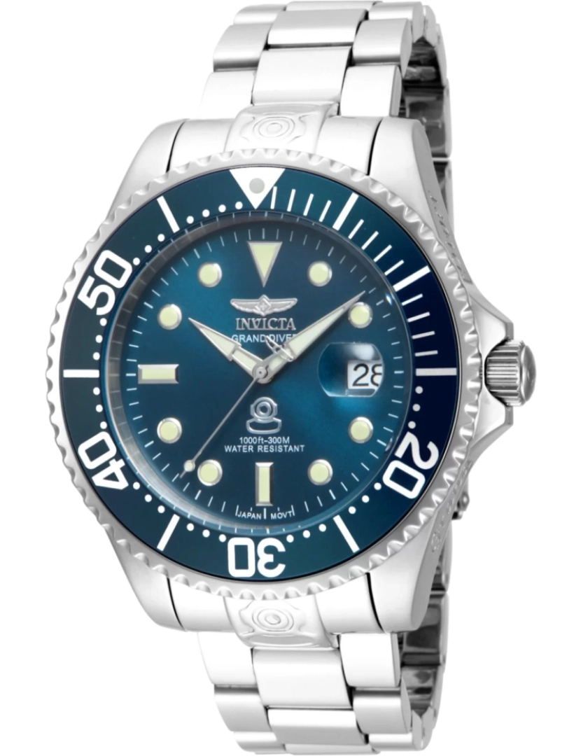 Invicta - Invicta Grand Diver 18160 Relógio de Homem Automatico  - 47mm