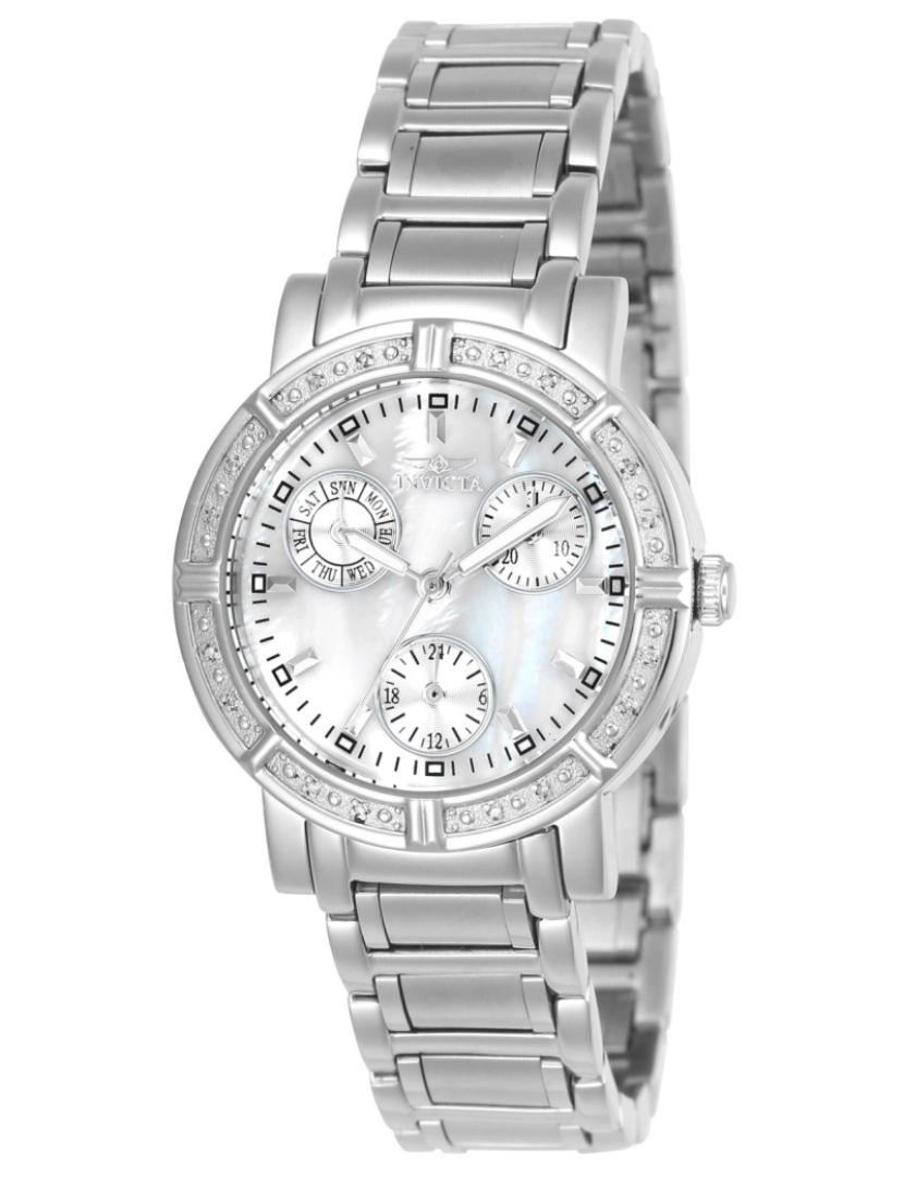 imagem de Invicta Wildflower 4718 Relógio de Mulher Quartzo  - 33mm - Com 16 diamantes1