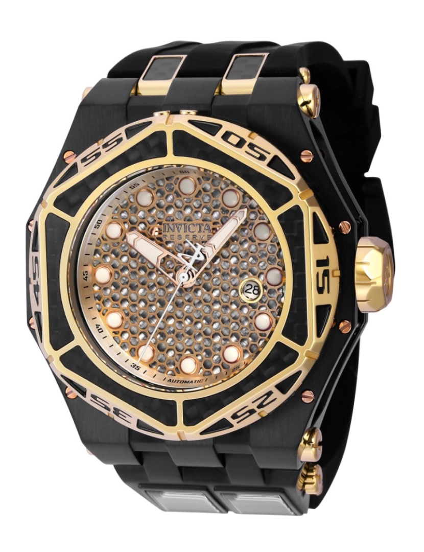 imagem de Invicta Carbon Hawk 38912 Relógio de Homem Automatico  - 54mm1