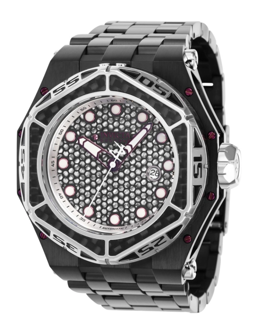 imagem de Invicta Carbon Hawk 38941 Relógio de Homem Automatico  - 54mm1