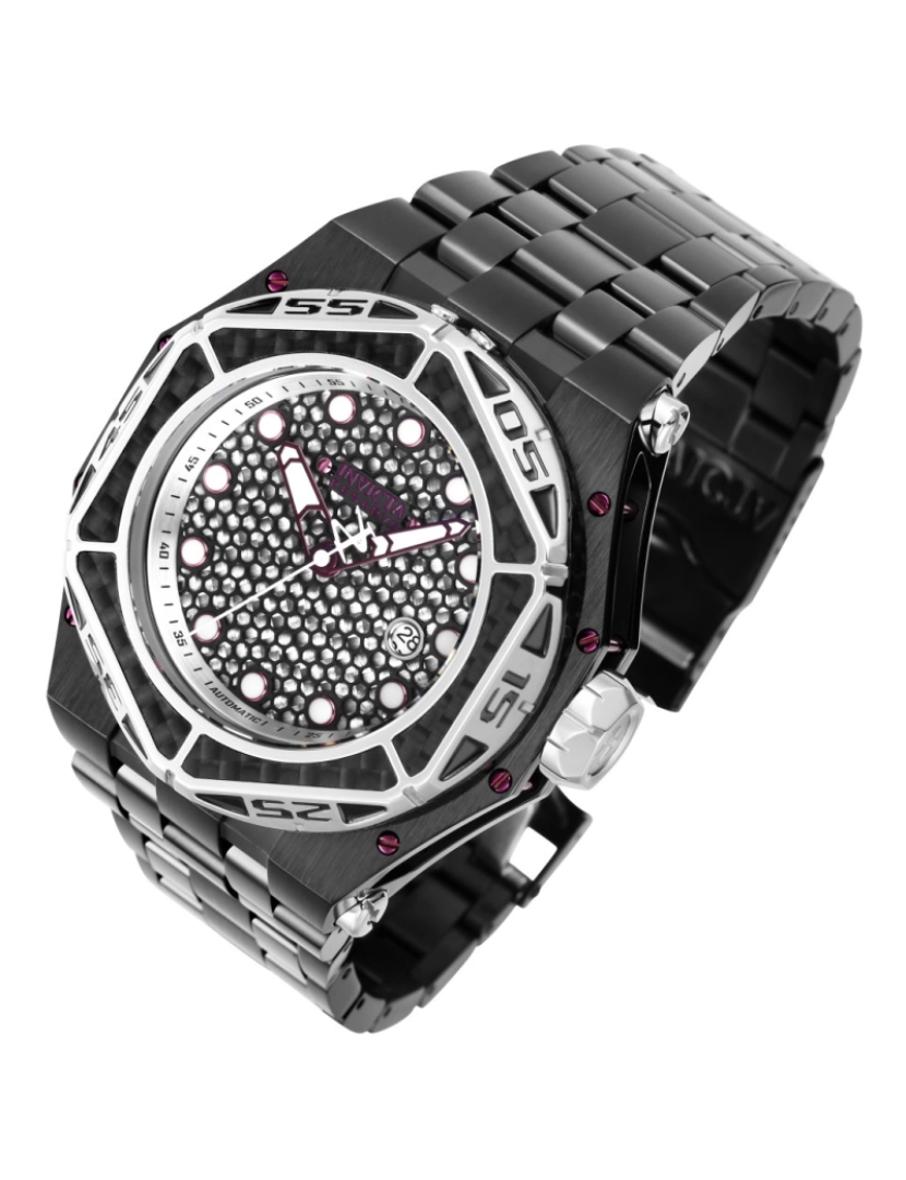 imagem de Invicta Carbon Hawk 38941 Relógio de Homem Automatico  - 54mm2