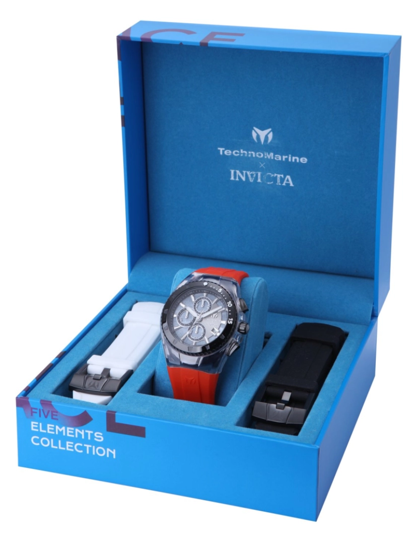 imagem de TechnoMarine x Invicta Five Elements - Space TM-122002 Relógio de Homem Quartzo  - 44mm - Pulseiras extras6