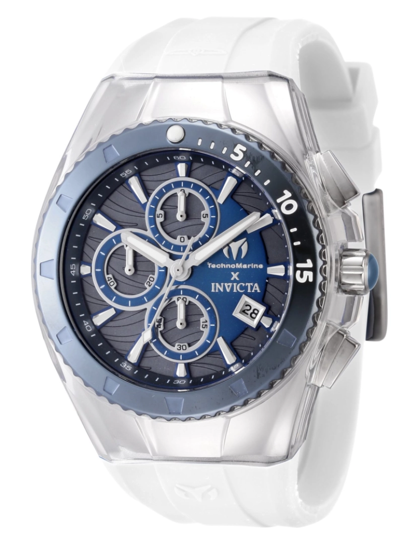 imagem de TechnoMarine x Invicta Five Elements - Water TM-122003 Relógio de Homem Quartzo  - 44mm - Pulseiras extras4