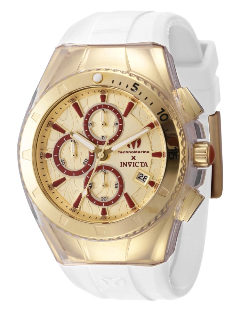 imagem de TechnoMarine x Invicta Five Elements - Fire TM-122004 Relógio de Homem Quartzo  - 44mm - Pulseiras extras3