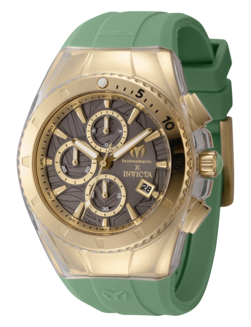 imagem de TechnoMarine x Invicta Five Elements - Earth TM-122005 Relógio de Homem Quartzo  - 44mm - Pulseiras extras2