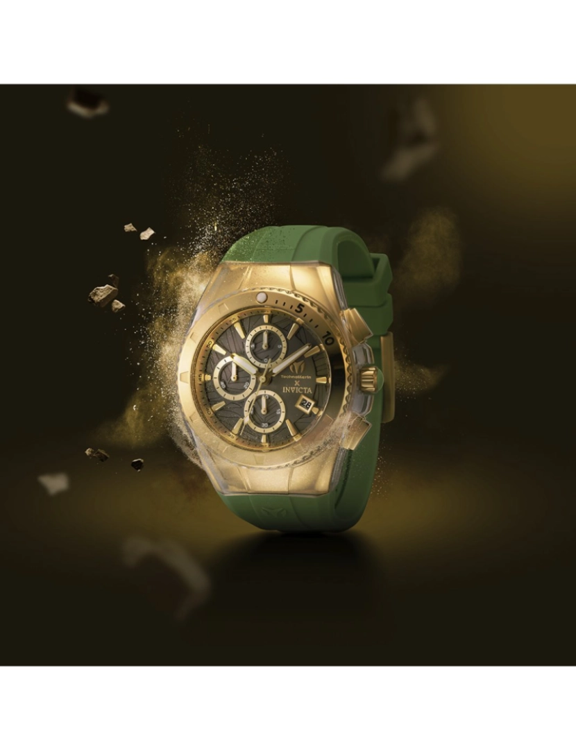 imagem de TechnoMarine x Invicta Five Elements - Earth TM-122005 Relógio de Homem Quartzo  - 44mm - Pulseiras extras4