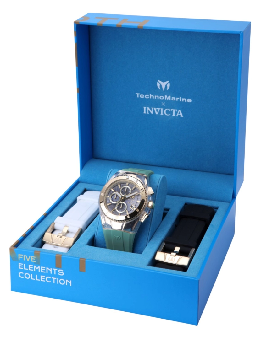 imagem de TechnoMarine x Invicta Five Elements - Earth TM-122005 Relógio de Homem Quartzo  - 44mm - Pulseiras extras6