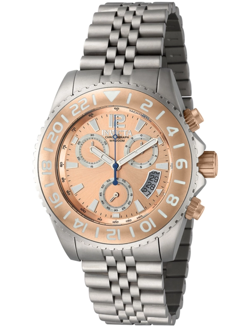 imagem de Invicta Pro Diver 43803 Relógio de Homem Quartzo  - 43mm - Titânio1