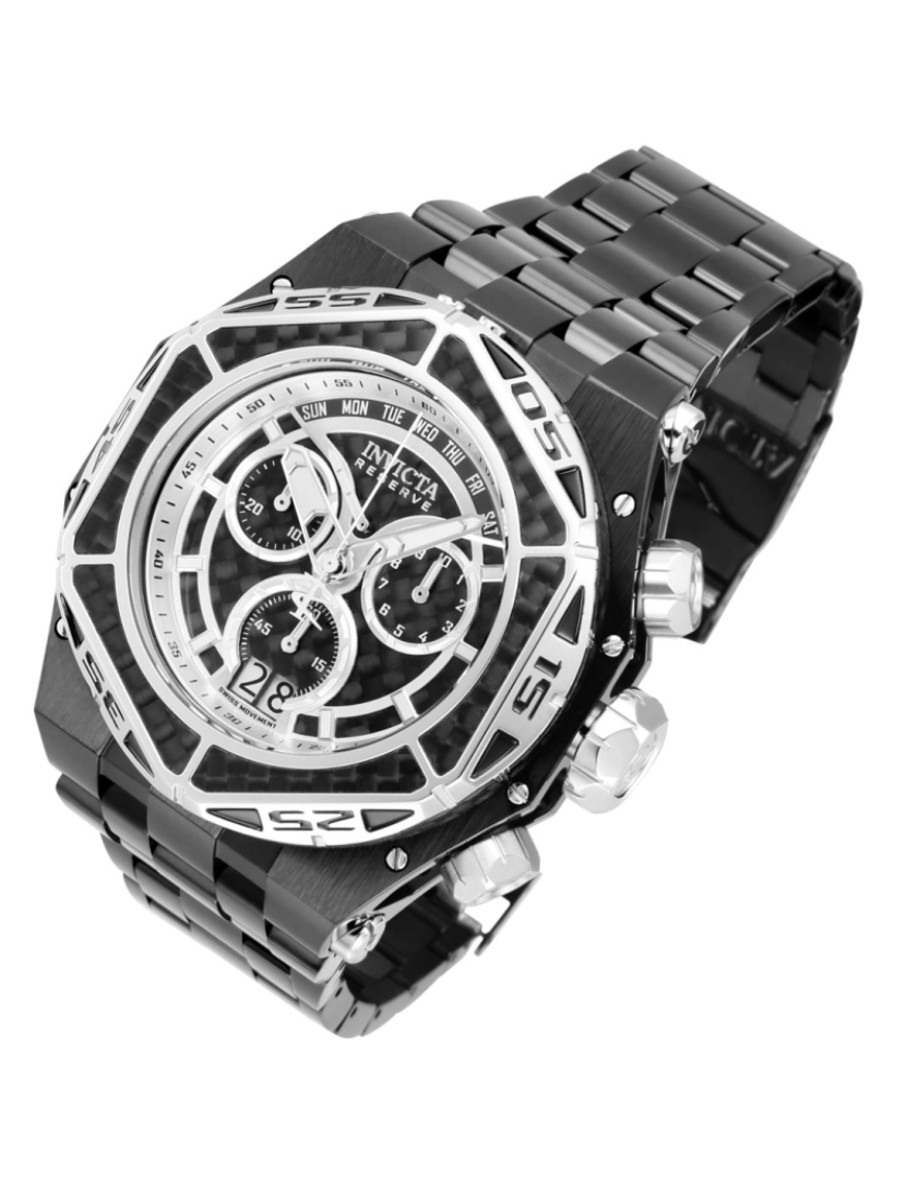 imagem de Invicta Carbon Hawk 38914 Relógio de Homem Quartzo  - 54mm2