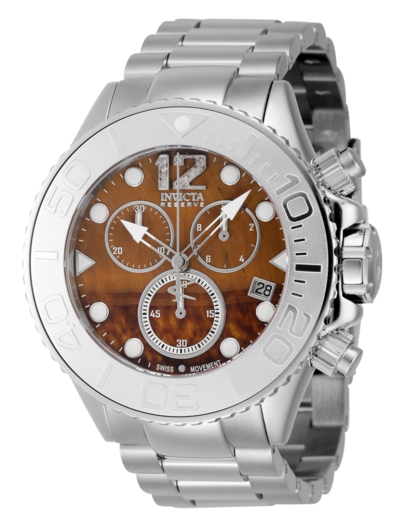 imagem de Invicta Reserve - Grand Diver 45366 Relógio de Homem Quartzo  - 52mm - Com 10 diamantes1