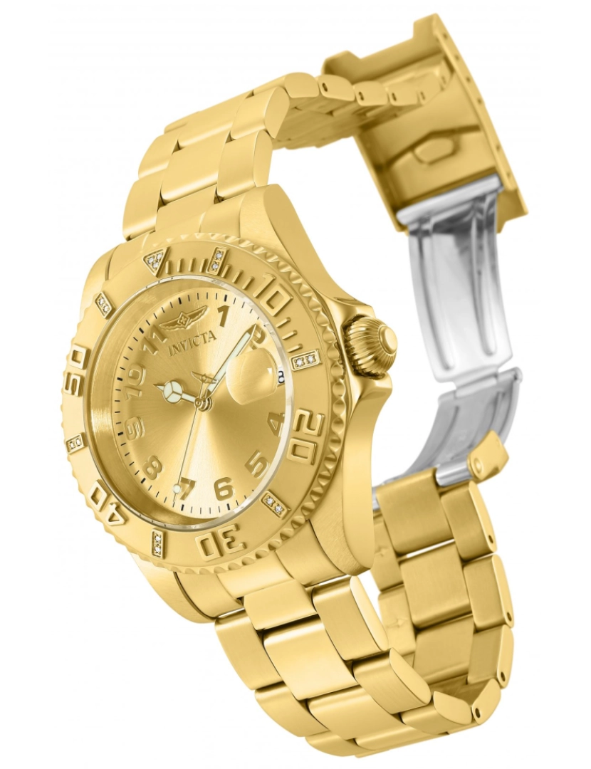 imagem de Invicta Pro Diver 15249 Relógio de Mulher Quartzo  - 40mm - Com 15 diamantes2