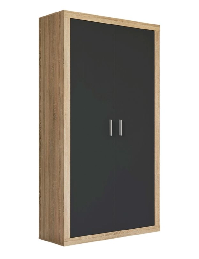 Duehome - Roupeiro de 2 portas Lara 105