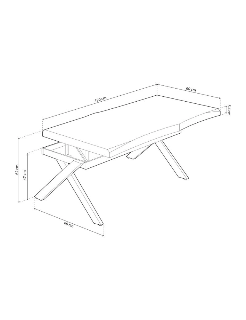 imagem de Mesa de centro elevatória Xena Fit5