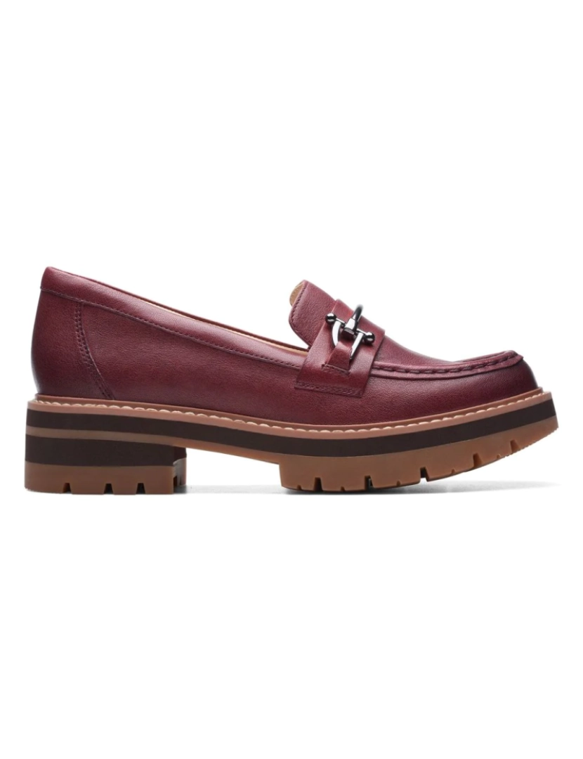 Clarks  - Sapatos Senhora Burgundy