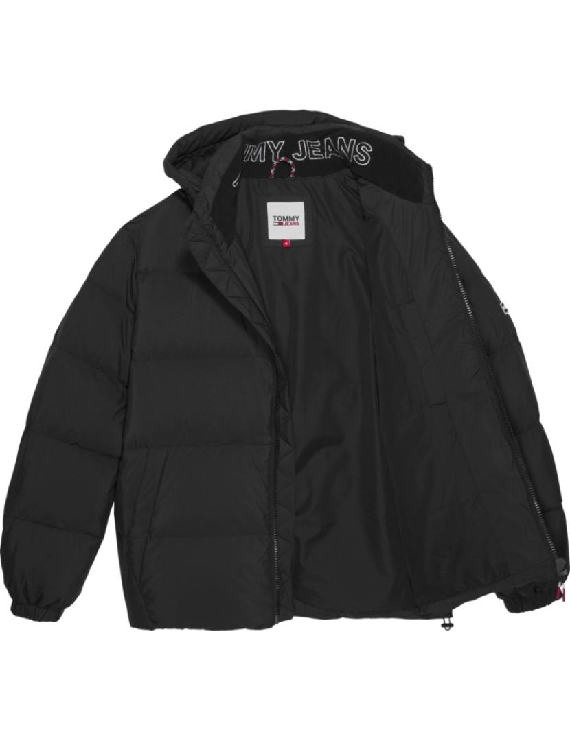 imagem de Tommy Jeans Essential Down Jacket Negro4