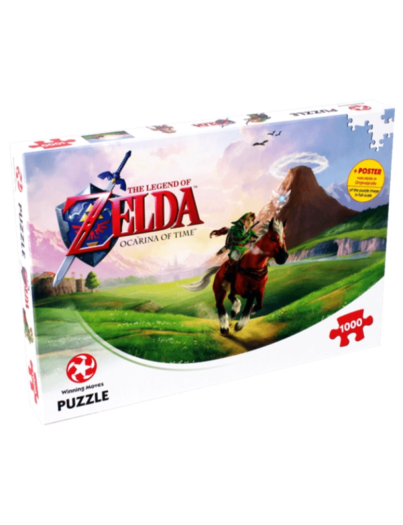 Winning Moves - Puzzle Zelda 1000 Peças