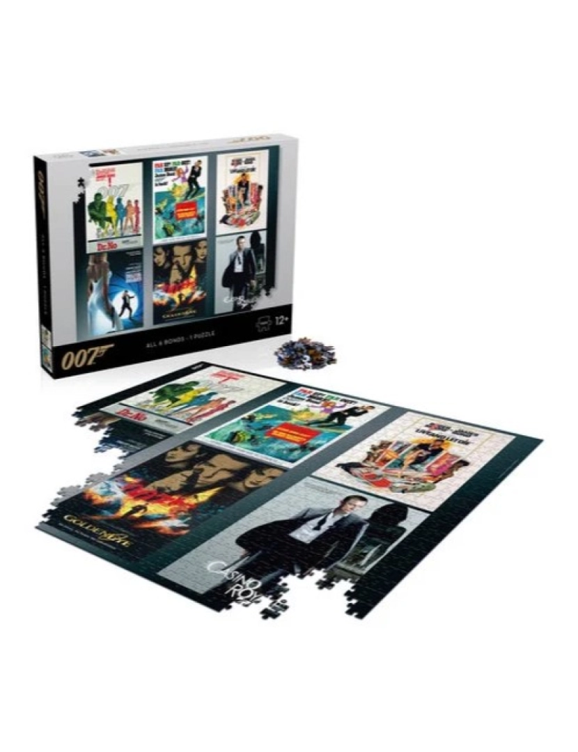 imagem de Puzzle James Bond Actor Debut 1000 Peças2