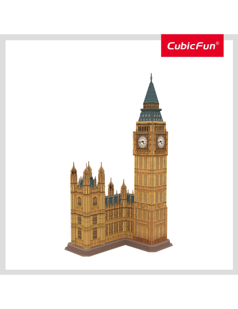 imagem de Puzzle 3D - National Geographic Big Ben 117 Peças2