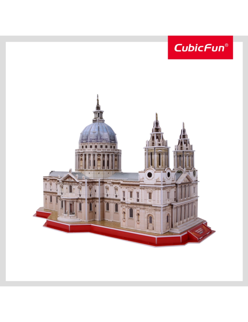 imagem de Puzzle 3D - National Geographic St. Paul's Cathedral 107 Peças2
