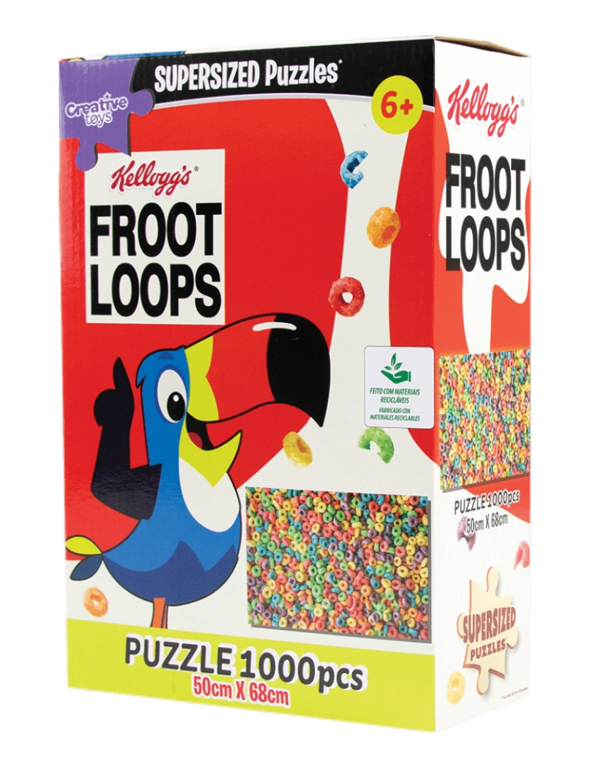 Wow Games - Puzzle XL - Kellogg´s Fruit Loops 1000 Peças