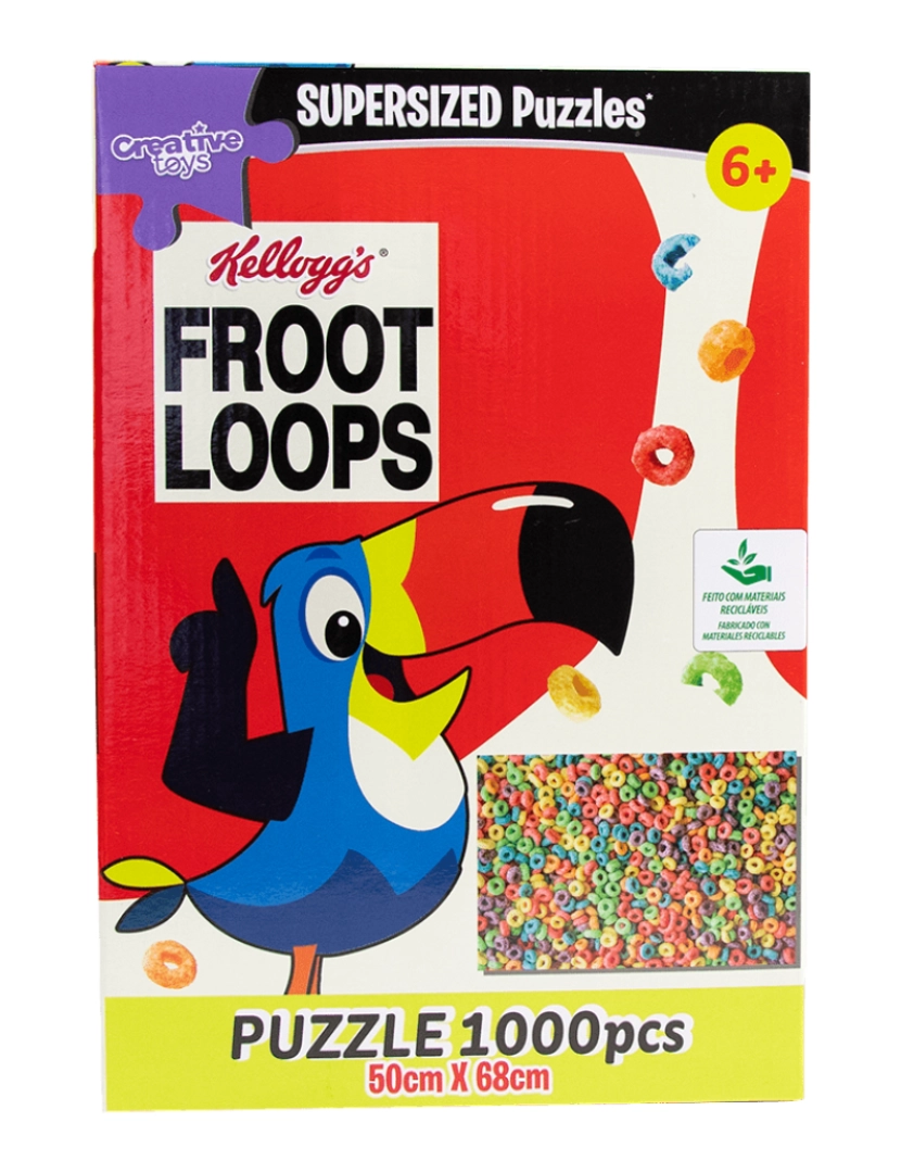 imagem de Puzzle XL - Kellogg´s Fruit Loops 1000 Peças2