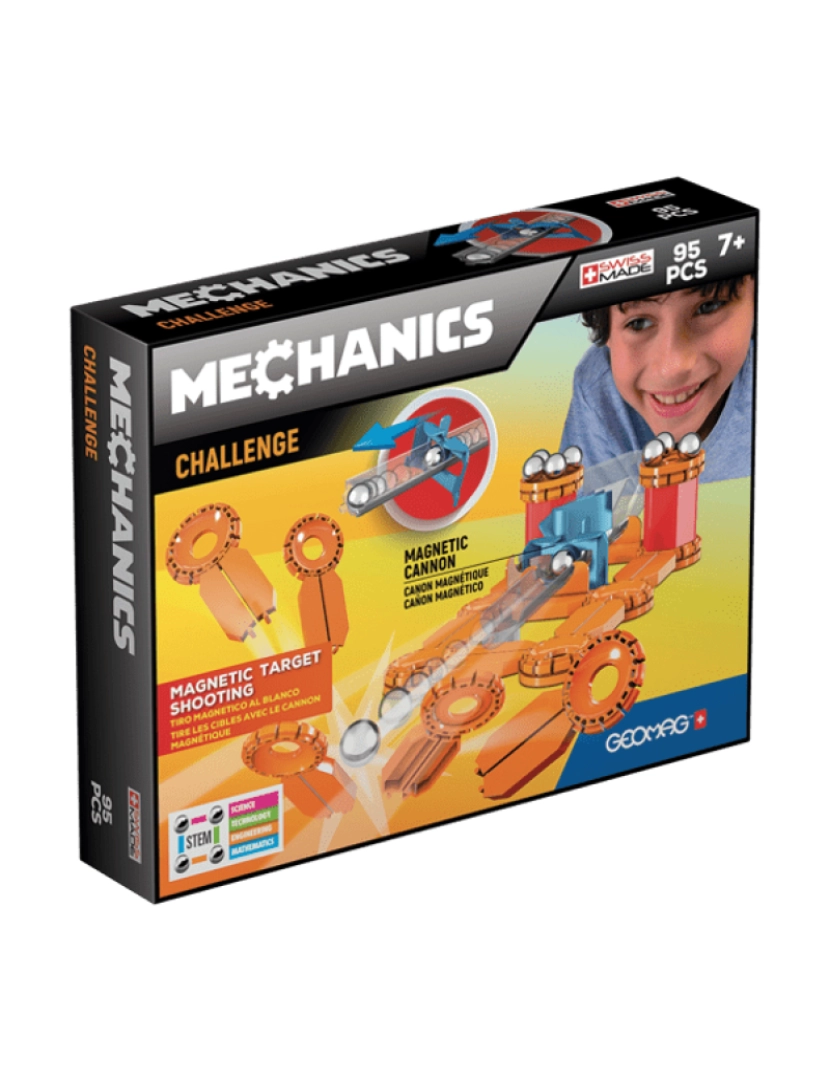 imagem de Geomag - Mechanics 95 Peças1