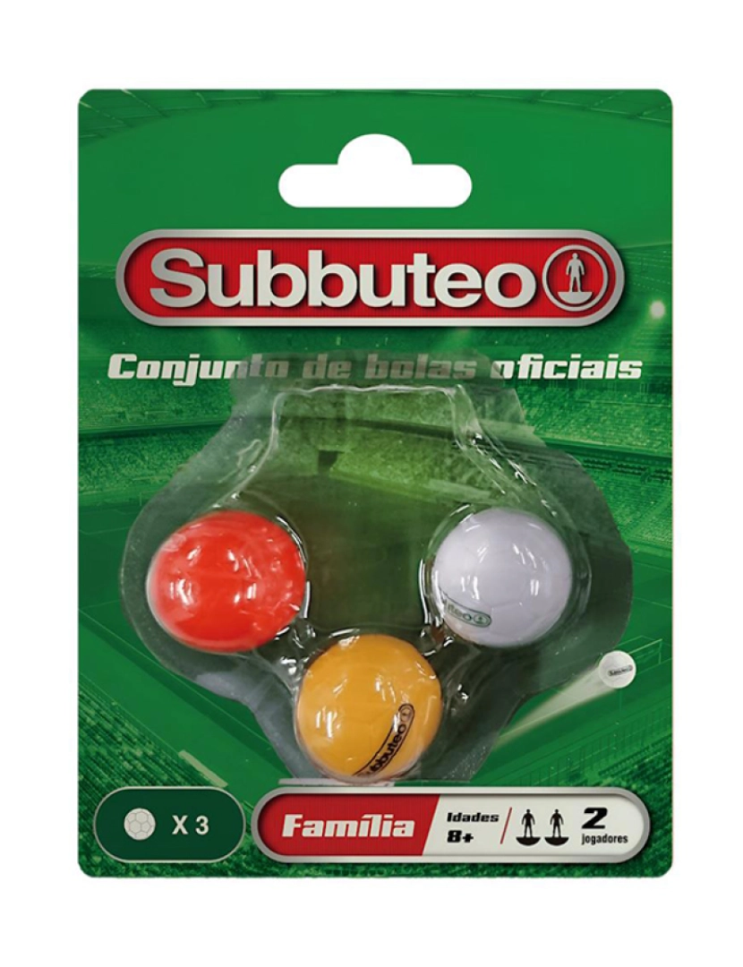 Creative Toys - SUBBUTEO CONJUNTO BOLAS OFICIAIS LS70909