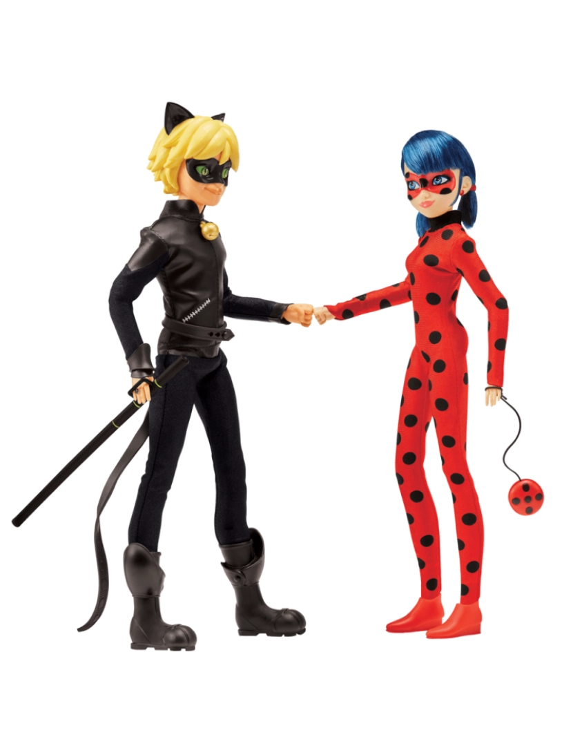 imagem de Pack 2 Bonecas Ladybug e Catnoir5